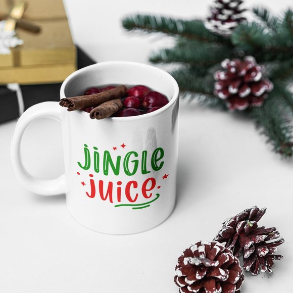 Jingle Juice 11oz coffee mug - Picture 1 of 2